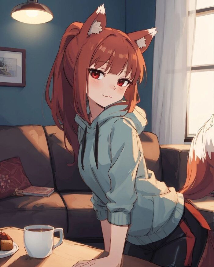 Holo Anime Art, , Spice and Wolf, Holo,  , 