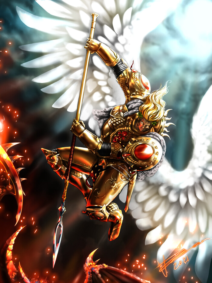 Сангвиний авторства Cerisila