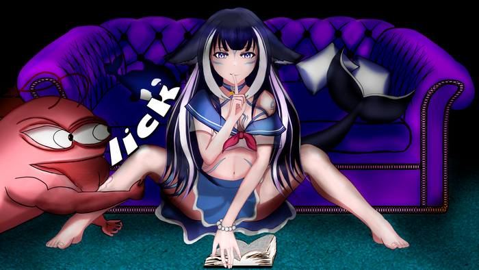 LICK , Anime Art, Shylily, Virtual YouTuber