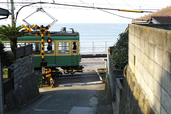 Берег Сагамского залива.