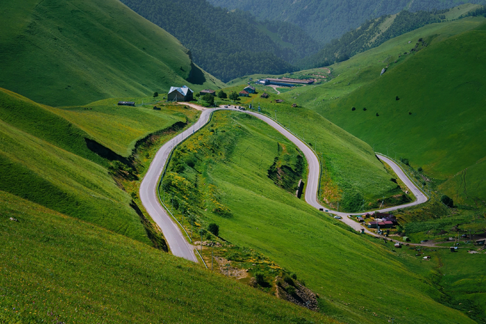 Дорога на Джилы-Су, Кабардино-Балкарская республика