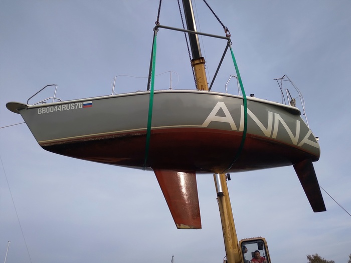 Поднялись, или День летающих яхт Рыбинское водохранилище, Яхт-клуб, Яхта, Яхтинг, Подъем, Осень, Фотография, Длиннопост