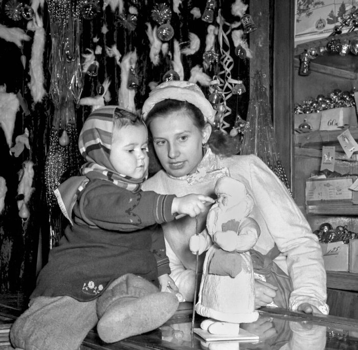 Советский Новый год в фотографиях | Пикабу