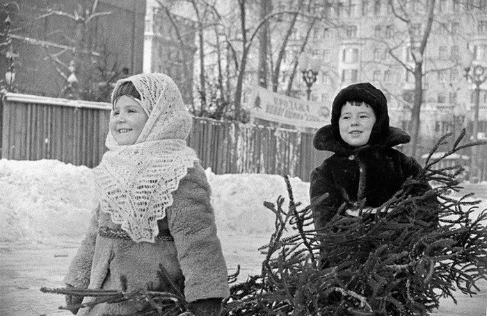 Советский Новый год в фотографиях | Пикабу
