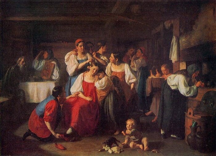 ���� ������� "����� � �����" (1858) ����������� ��������� ����� ���������������� ���������