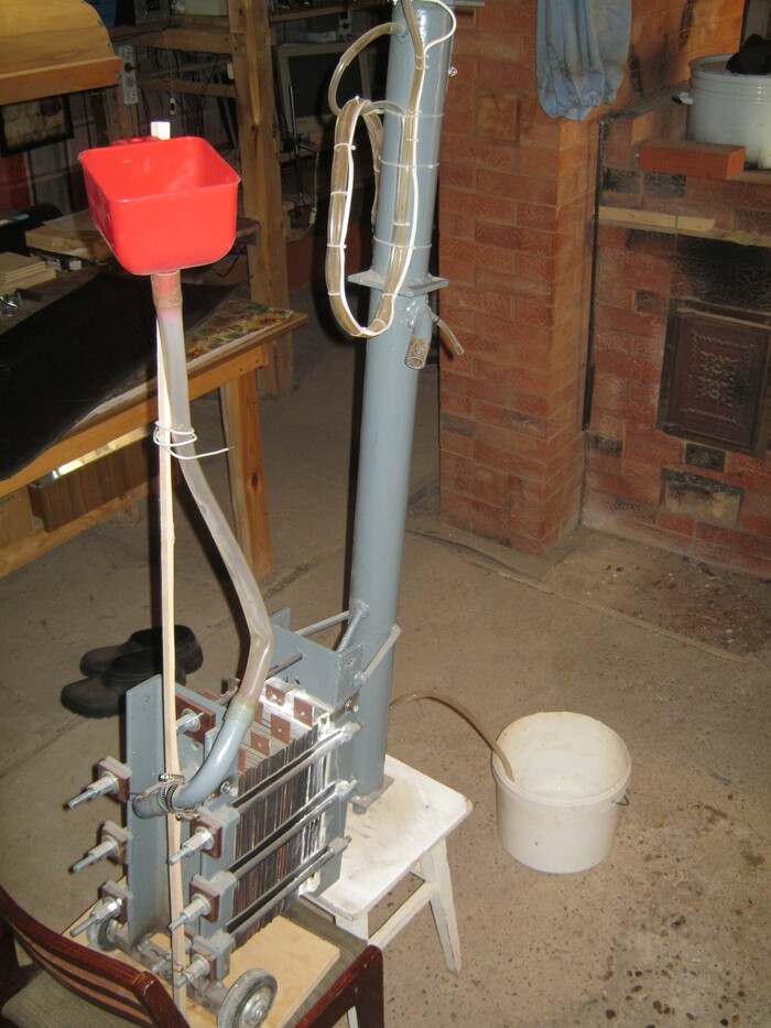 Ремонт, модернизация самодельного электролизера Электричество, Рукоделие с процессом, Своими руками, Хобби, Самоделки, Электролиз, Электролизер, Длиннопост