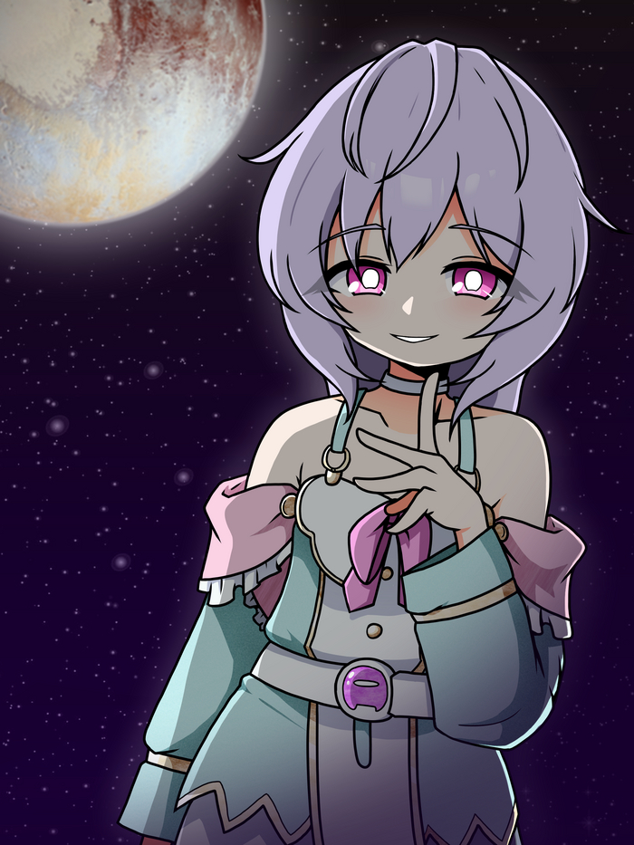 Pururut Anime Art, Hyperdimension Neptunia, Neptunia, Pururut, Plutia