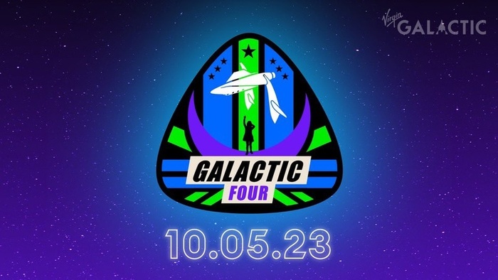 Mission patch for Galactic 04. (: Virgin Galactic)