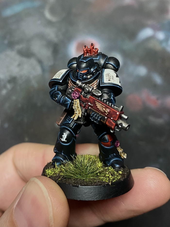 ?    ? Warhammer 40k, Warhammer, Wh miniatures, Wh painting, Black Templars, 