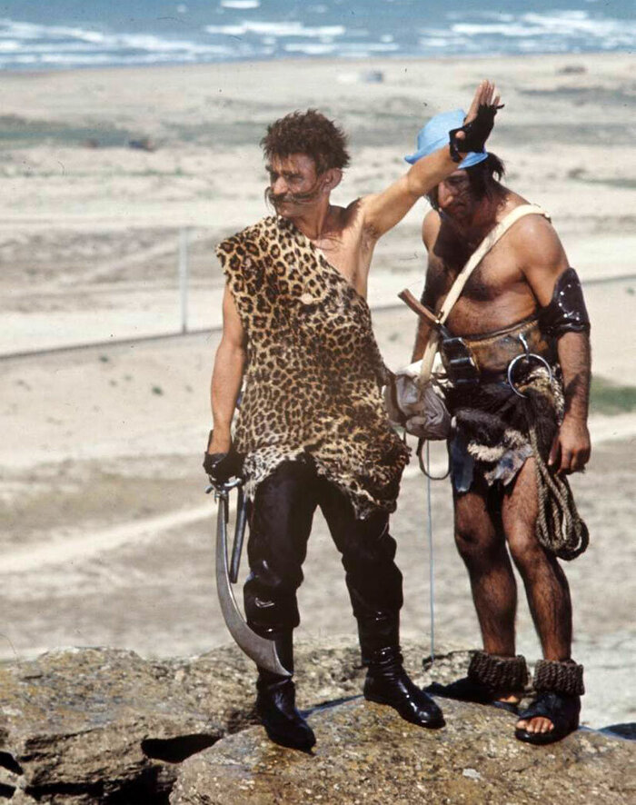 Кадры со съемок фильма "Айболит-66" (1966 года)