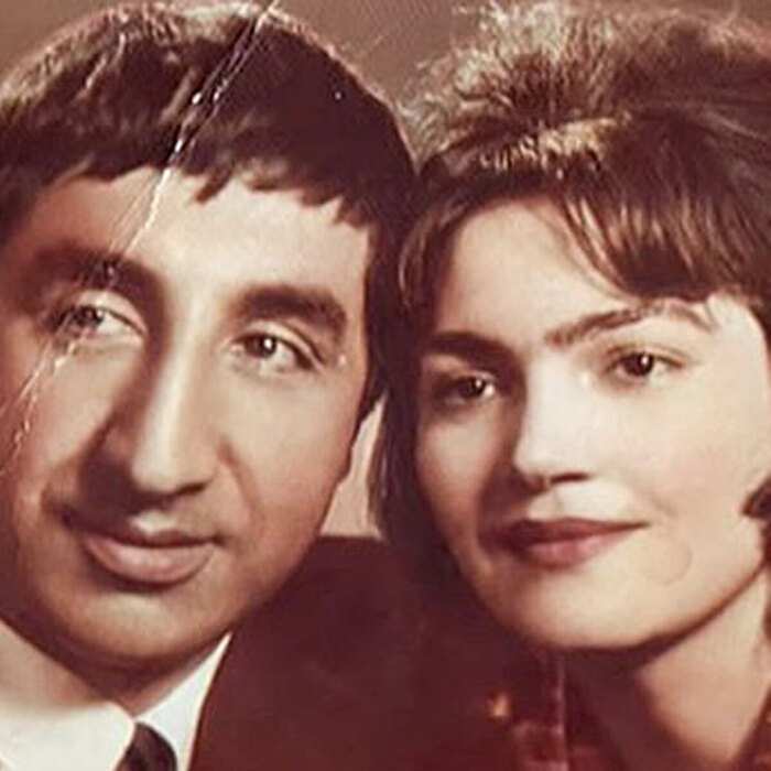 Фрунзик Мкртчян и его жена Донара Пилосян