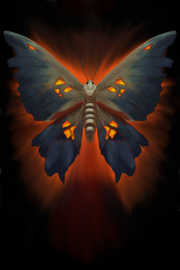 Drawtober 2023.  2. Moth  , 