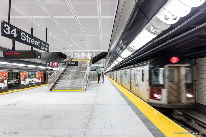 Самая красивая станция метро Нью Йорка 34th Street Hudson Yards