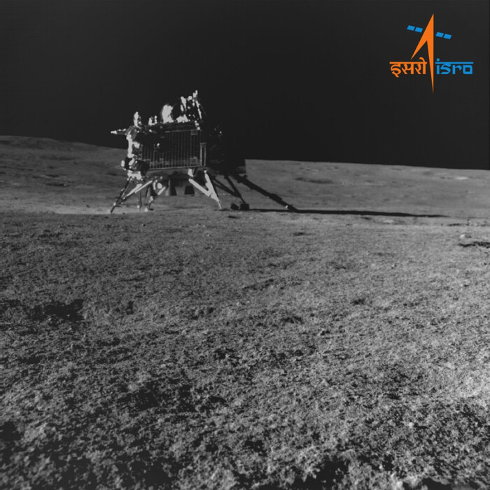 ISRO попрощалось с «Чандраяном-3» Космос, Астрономия, Индия, Луна, Twitter (ссылка)