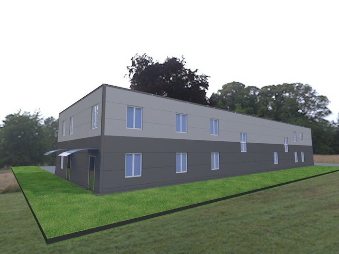 Сколько стоит гостиницу построить 12х36м в 2 этажа из ...