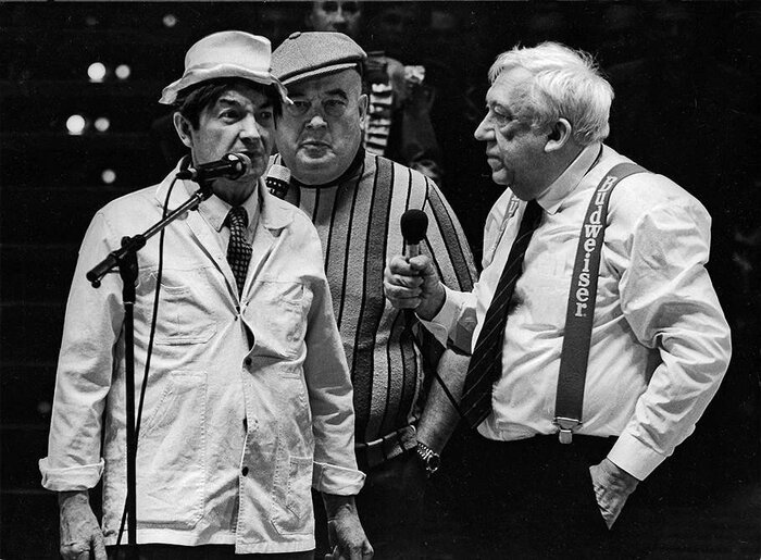 Георгий Вицин, Евгений Моргунов и Юрий Никулин