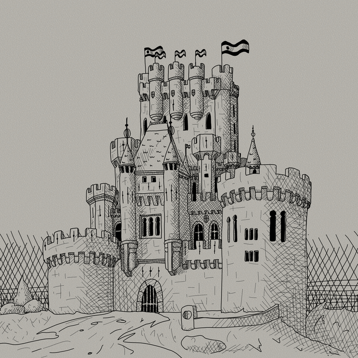 Castle! , ,  , Inktober, 2D