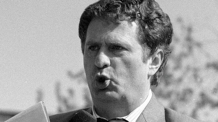 Владимир Вольфович на одном из первых своих выступлений