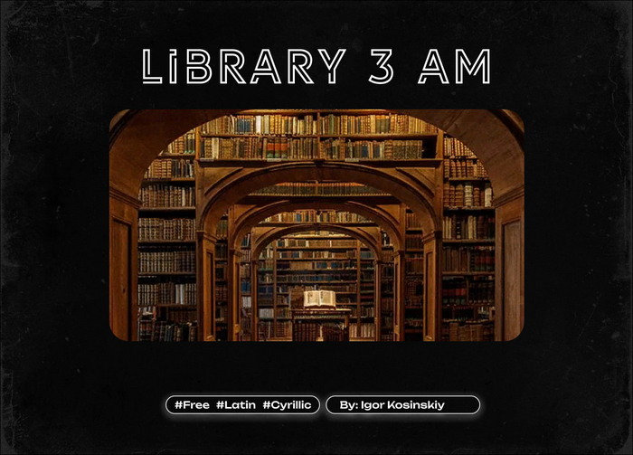  LIBRARY 3 AM.  +  , , , , 