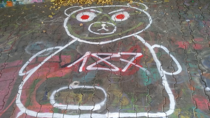 медведи на улицах, но не в России