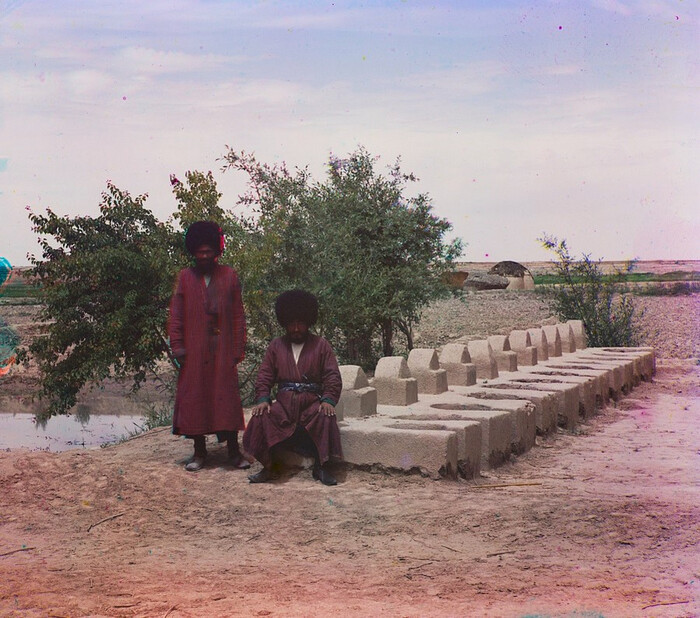 Печи для приготовления плова, Байрамали, 1907 год.