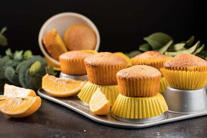 Лимонные маффины