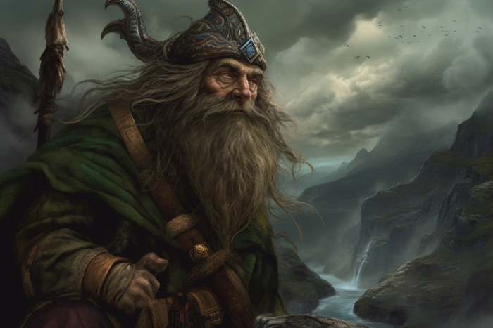 Король Конхобар, сын Несс и Катбада. Когда у его матери начались схватки, друид Катбад предрёк, что если та родит до конца дня - её сын станет великим королем