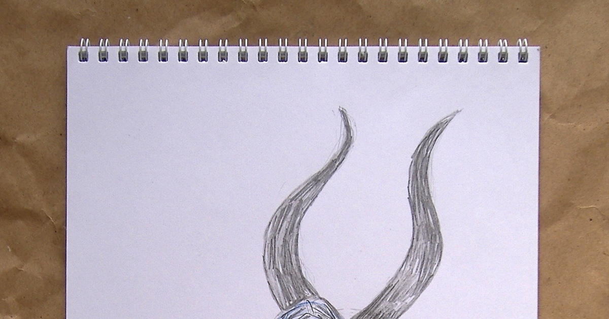 Рисунок Демон Inktober23 | Пикабу