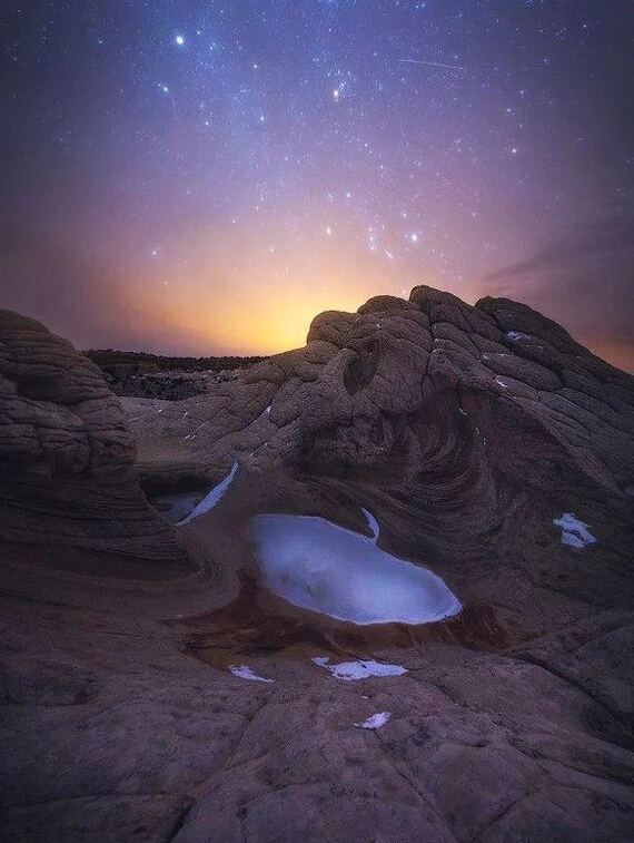 Пейзаж в равнинах Северной Аризоны