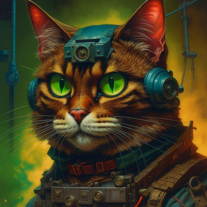 Котэ из нейросети 1 | Пикабу