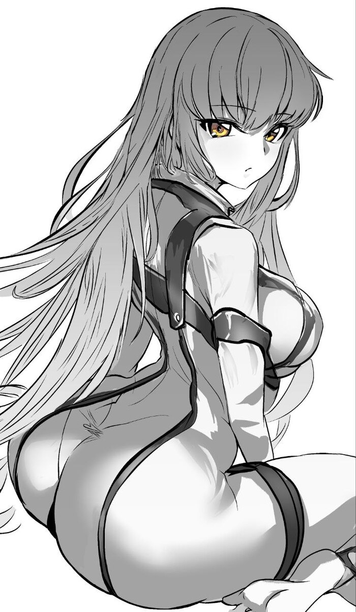 C.C Anime Art, , CC (Code Geass), Code Geass