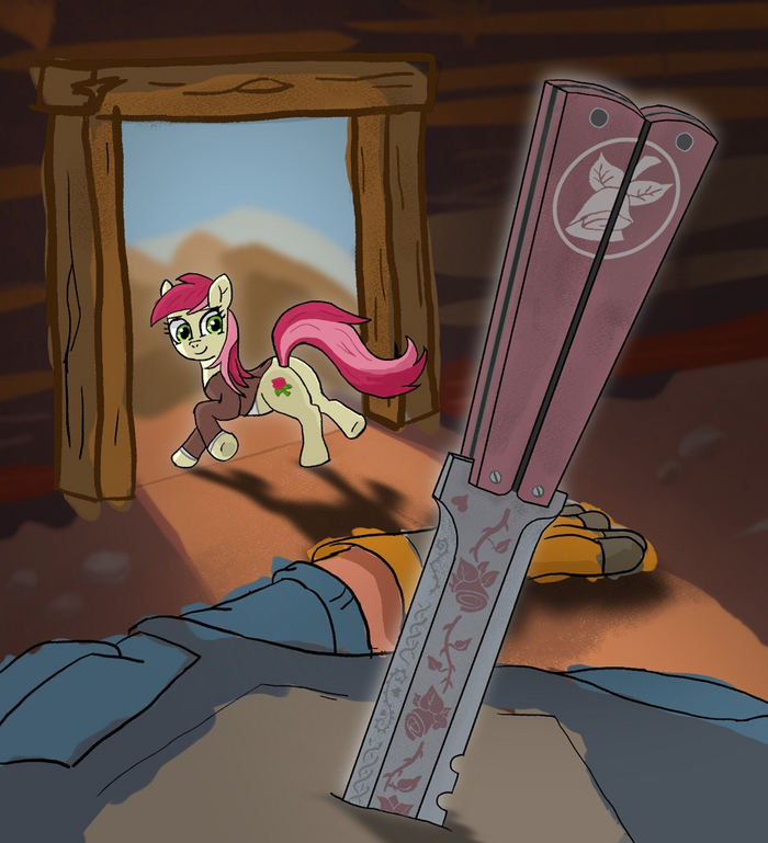     My Little Pony, Roseluck, Team Fortress 2