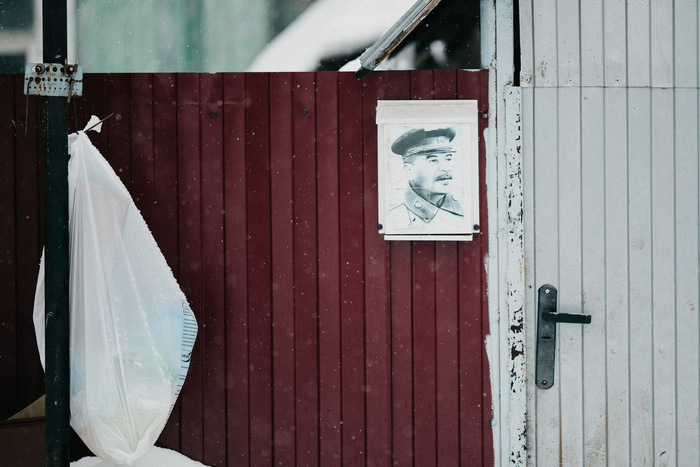 Сталин на почтовом ящике, почему бы и нет Фотография, Казань, Сталин