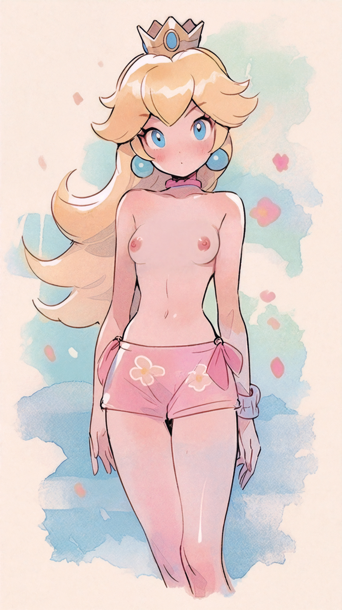       Anime Art, , Princess Peach, Nintendo, Super Mario Bros, , ,  ,  