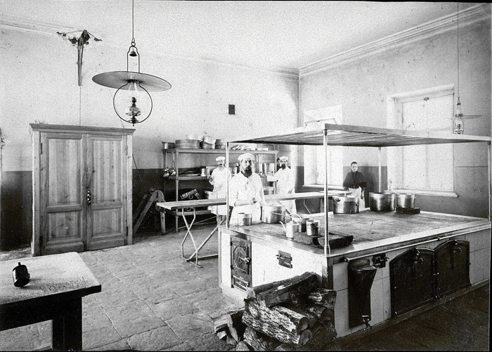 Кухня института.