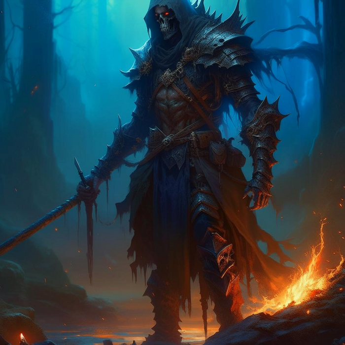 The last vodyanoy fights against the darkness