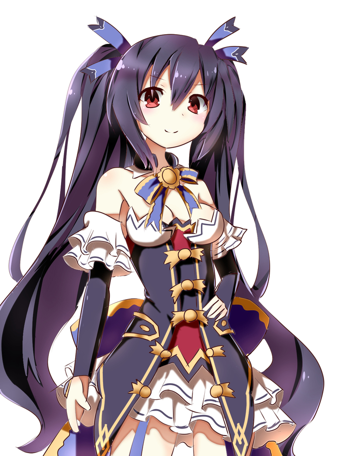 Noire Anime Art, Hyperdimension Neptunia, Neptunia, Noire (Black Heart)