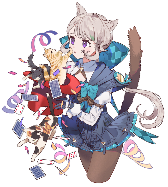 Lynette Anime Art, Genshin Impact, Lynette (Genshin Impact), Arlecchino (Genshin Impact), 