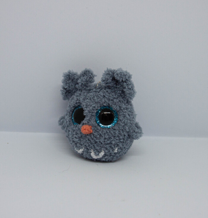 Совунья. Размер 6 см. Пряжа Alize Softy (100% микрополиэстер), YarnArt Jeans (55% хлопок, 45% акрил).