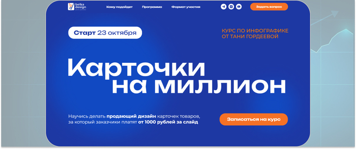 Belka Desind — онлайн-курс по дизайну карточек товара для маркетплейсов