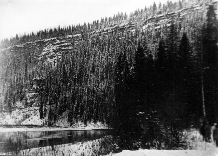Вот такое зрелище открылось нам - Усьвинские столбы во всей своей красе.
