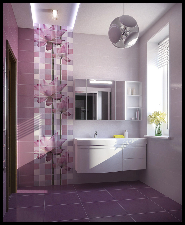 Дизайн-проект. Вторая ванная