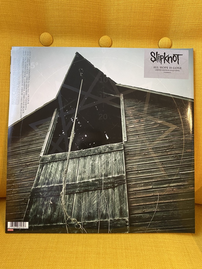 Slipknot - All Hope Is Gone (Gold Vinyl) Heavy Metal, Metal, Slipknot, All Hope Is Gone, , , 