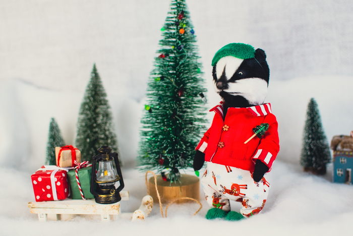 У всех зверей в кармашках стеклянные леденцы.