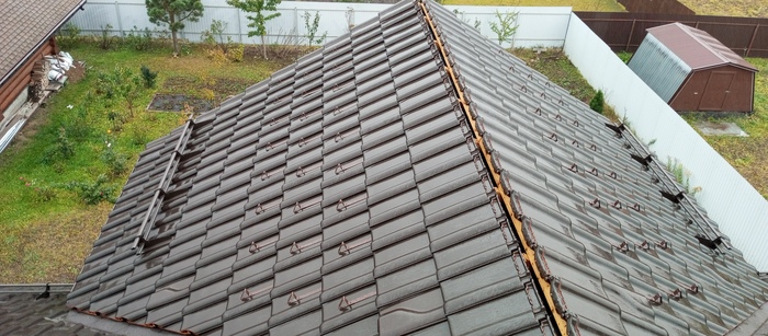 Черепица + снегозадержания