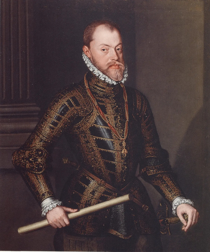 Felipe II, 1527 - 1598.