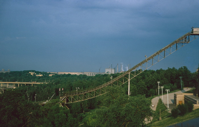 Вид с Ленинских гор.