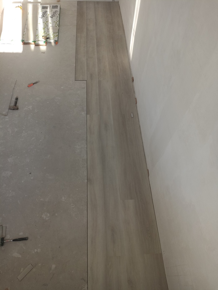 Кварц винил дерево "без рисунка" Пол, Ремонт, Длиннопост