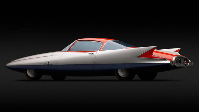 Chrysler (Ghia) Streamline X "Gilda", 1955. (Photo: Michael Furman)