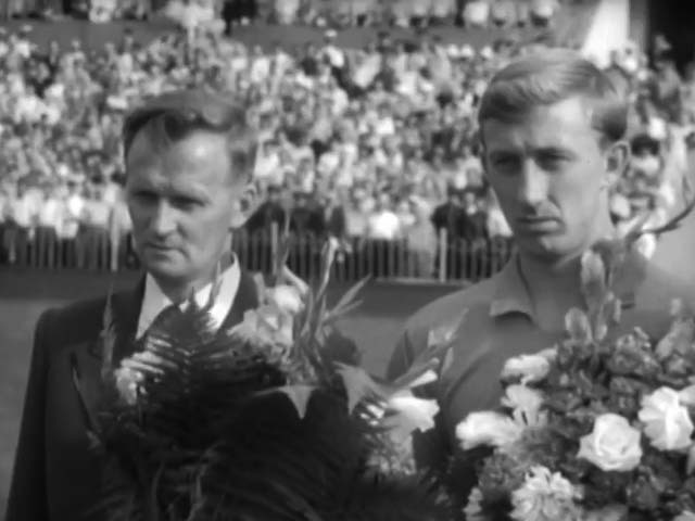 тренер Гавриил Качалин и капитан сборной Игорь Нетто.